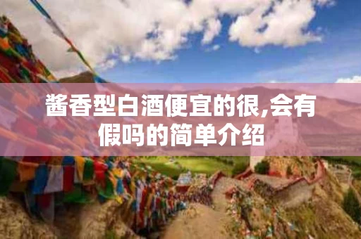 酱香型白酒便宜的很,会有假吗的简单介绍