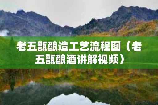 老五甑酿造工艺流程图（老五甑酿酒讲解视频）