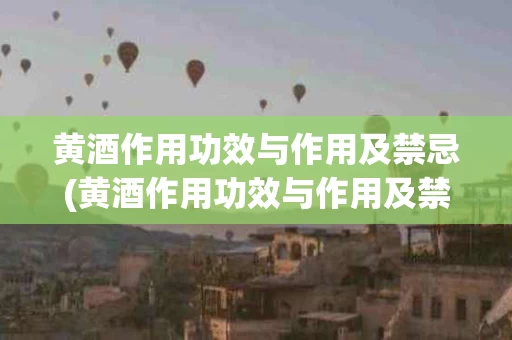 黄酒作用功效与作用及禁忌(黄酒作用功效与作用及禁忌是什么)