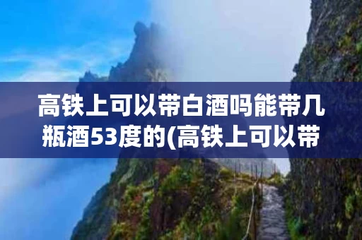 高铁上可以带白酒吗能带几瓶酒53度的(高铁上可以带白酒吗能带几瓶酒53度的酒)