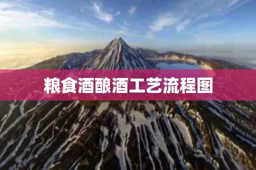 粮食酒酿酒工艺流程图