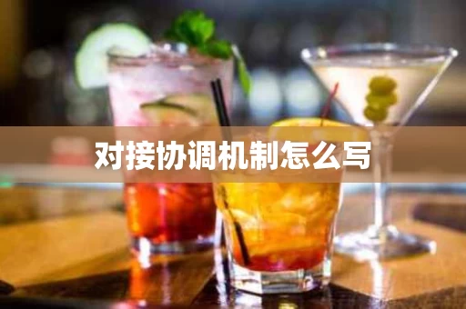 对接协调机制怎么写