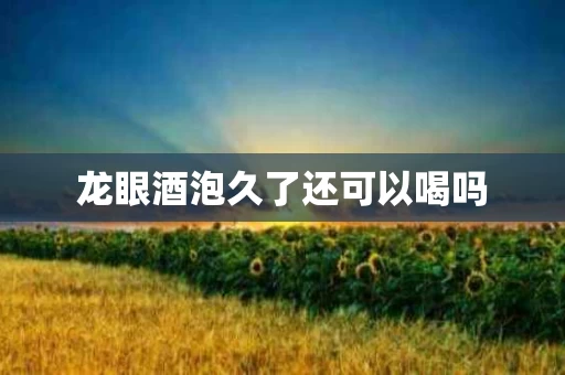 龙眼酒泡久了还可以喝吗