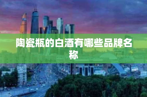 陶瓷瓶的白酒有哪些品牌名称