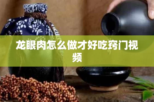 龙眼肉怎么做才好吃窍门视频