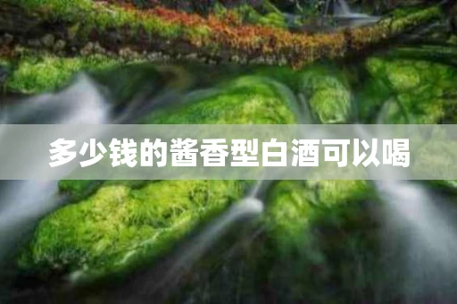 多少钱的酱香型白酒可以喝