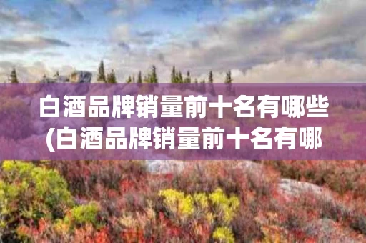 白酒品牌销量前十名有哪些(白酒品牌销量前十名有哪些呢)