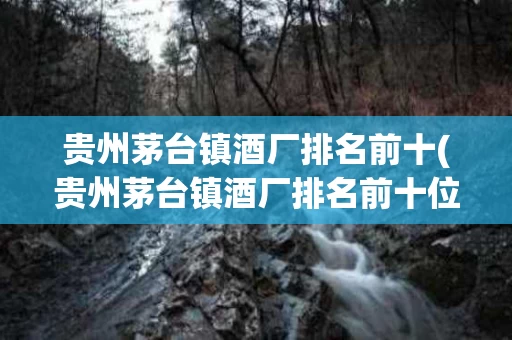 贵州茅台镇酒厂排名前十(贵州茅台镇酒厂排名前十位)