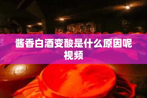 酱香白酒变酸是什么原因呢视频