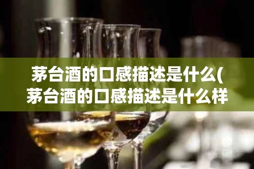 茅台酒的口感描述是什么(茅台酒的口感描述是什么样子的)