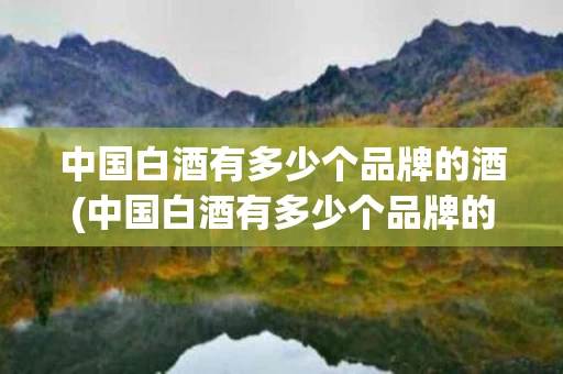 中国白酒有多少个品牌的酒(中国白酒有多少个品牌的酒类)