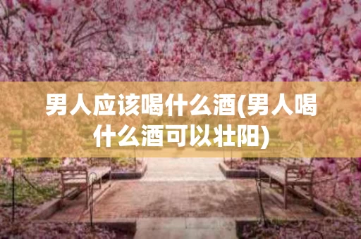 男人应该喝什么酒(男人喝什么酒可以壮阳)