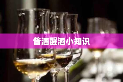 酱酒醒酒小知识