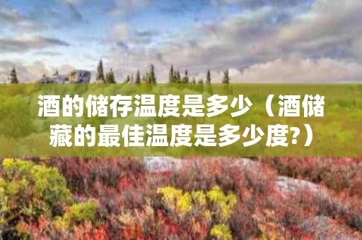 酒的储存温度是多少（酒储藏的最佳温度是多少度?）