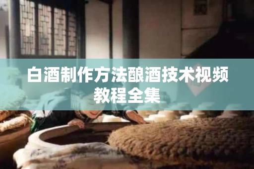 白酒制作方法酿酒技术视频教程全集