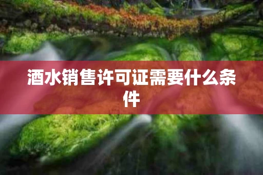 酒水销售许可证需要什么条件