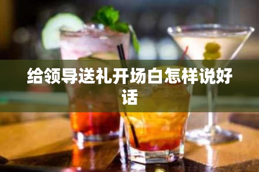 给领导送礼开场白怎样说好话