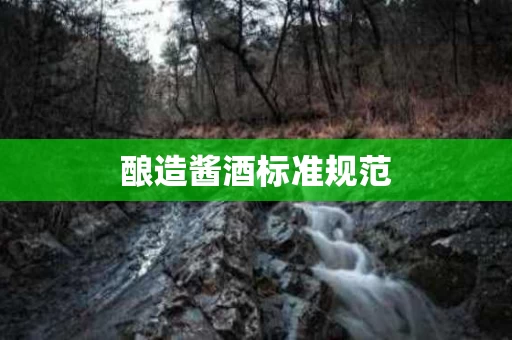 酿造酱酒标准规范