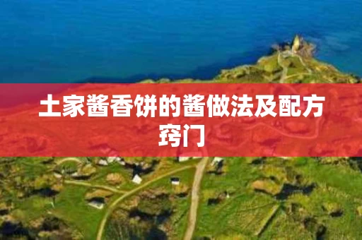 土家酱香饼的酱做法及配方窍门