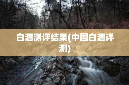 白酒测评结果(中国白酒评测)