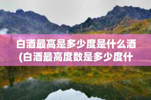 白酒最高是多少度是什么酒(白酒最高度数是多少度什么酒)
