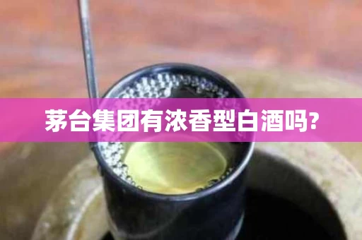 茅台集团有浓香型白酒吗?