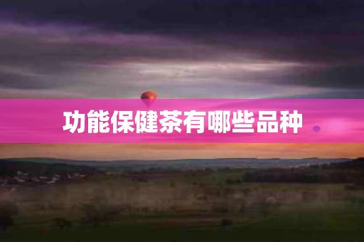 功能保健茶有哪些品种