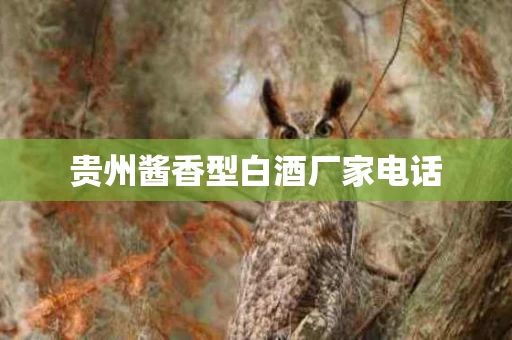 贵州酱香型白酒厂家电话