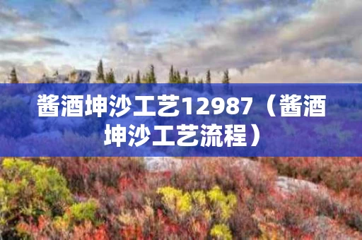 酱酒坤沙工艺12987（酱酒坤沙工艺流程）