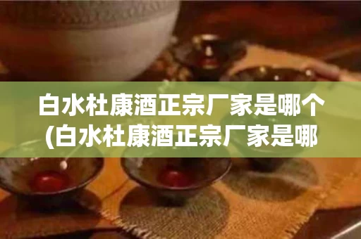 白水杜康酒正宗厂家是哪个(白水杜康酒正宗厂家是哪个地方)