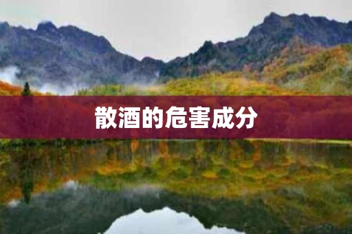 散酒的危害成分