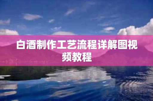 白酒制作工艺流程详解图视频教程