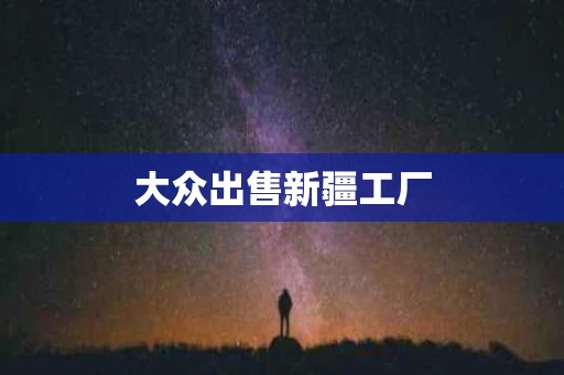 大众出售新疆工厂