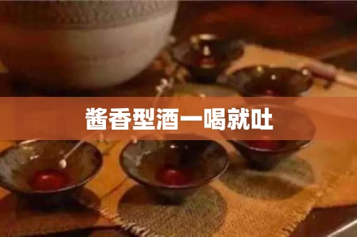酱香型酒一喝就吐
