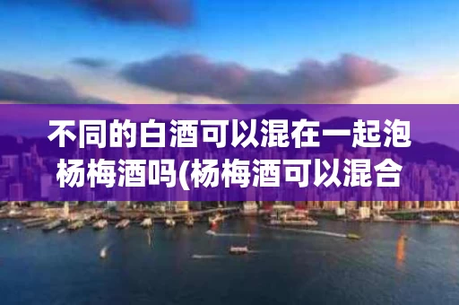 不同的白酒可以混在一起泡杨梅酒吗(杨梅酒可以混合两种白酒一起放吗)