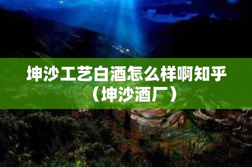 坤沙工艺白酒怎么样啊知乎（坤沙酒厂）