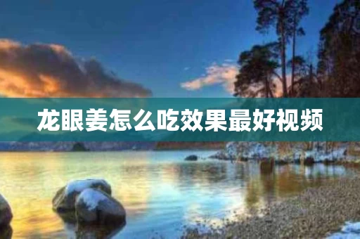 龙眼姜怎么吃效果最好视频