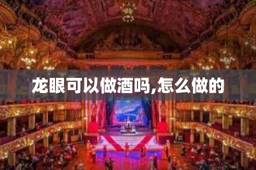 龙眼可以做酒吗,怎么做的