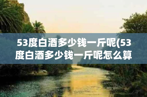 53度白酒多少钱一斤呢(53度白酒多少钱一斤呢怎么算)