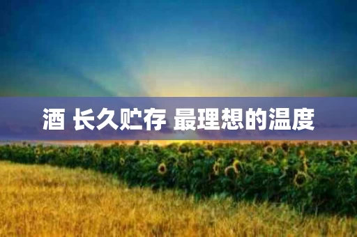 酒 长久贮存 最理想的温度