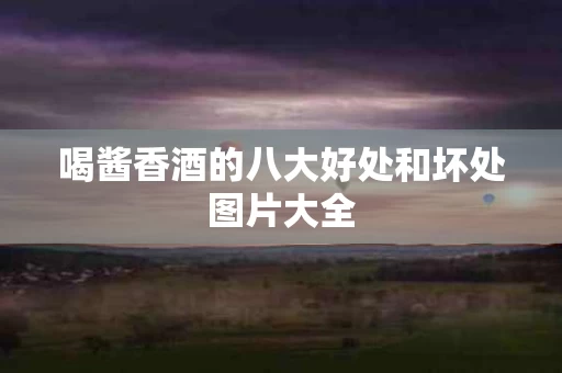 喝酱香酒的八大好处和坏处图片大全