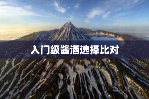 入门级酱酒选择比对