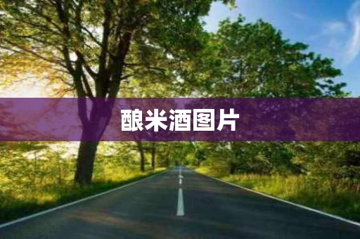酿米酒图片