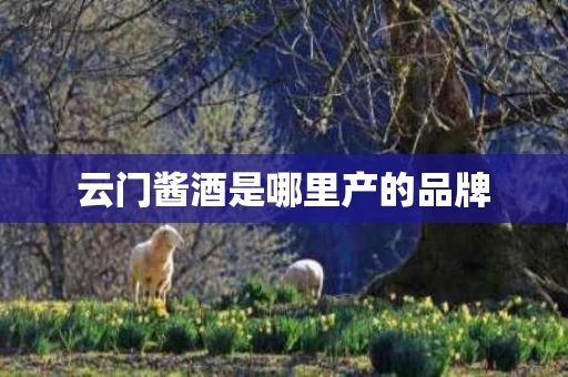 云门酱酒是哪里产的品牌