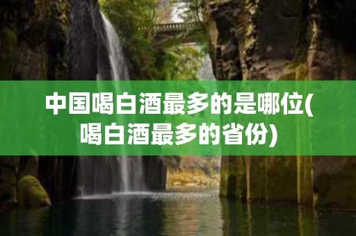 中国喝白酒最多的是哪位(喝白酒最多的省份)