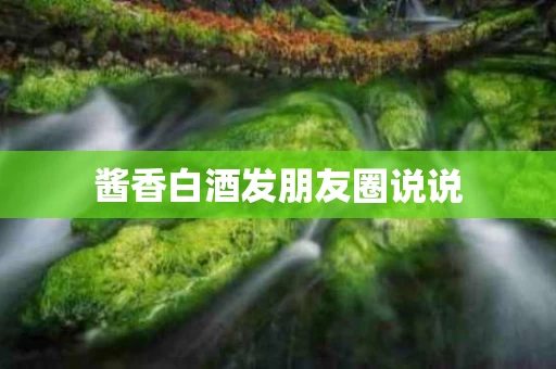 酱香白酒发朋友圈说说