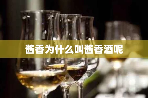 酱香为什么叫酱香酒呢