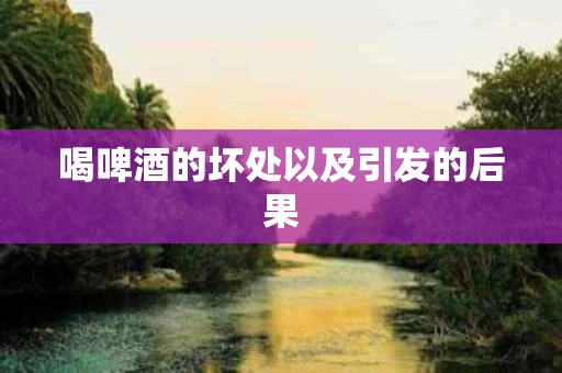 喝啤酒的坏处以及引发的后果