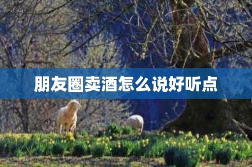 朋友圈卖酒怎么说好听点