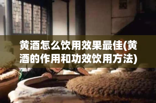黄酒怎么饮用效果最佳(黄酒的作用和功效饮用方法)